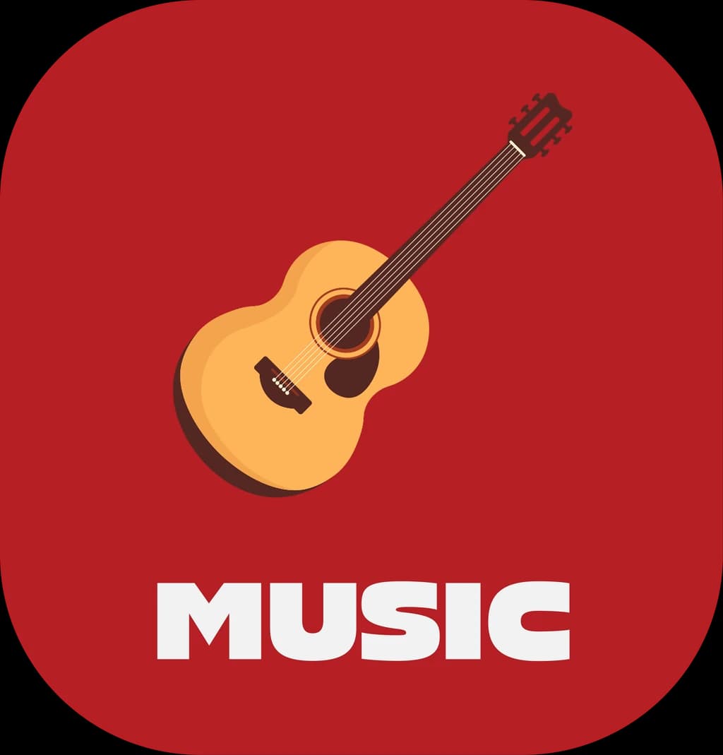 Music theme card